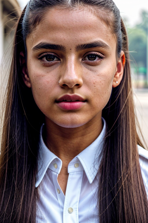 uniform models for college girls